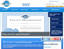 Tablet Screenshot of aanr.com